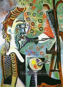 Pablo Picasso Werke - Le peintre III 1963 Kubismus Pablo Picasso